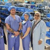 Junior surgical residents recently had an opportunity to tour the Medical Device Reprocessing Department (MDRD) at the Halifax Infirmary Site of the QEII Health Sciences Centre. 