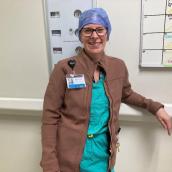 Kimberley Benedict, periop nurse