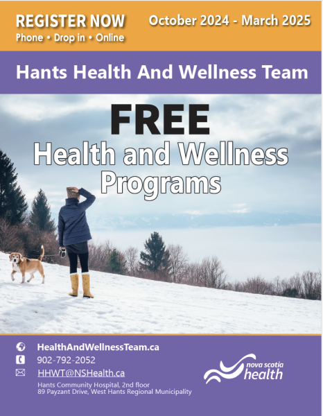 Hants Health and Wellness Team Winter 2025