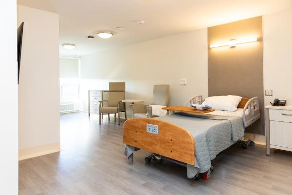 West Bedford Transitional Health patient room